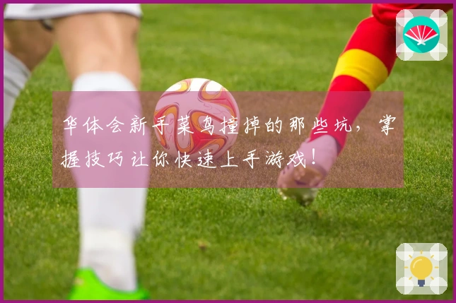 华体会新手菜鸟撞掉的那些坑，掌握技巧让你快速上手游戏！